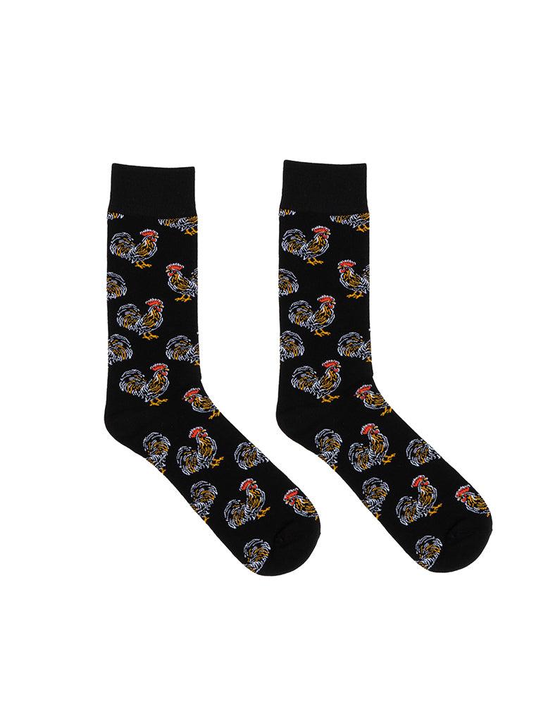 Living Royal Rooster Mens Bamboo Crew Socks