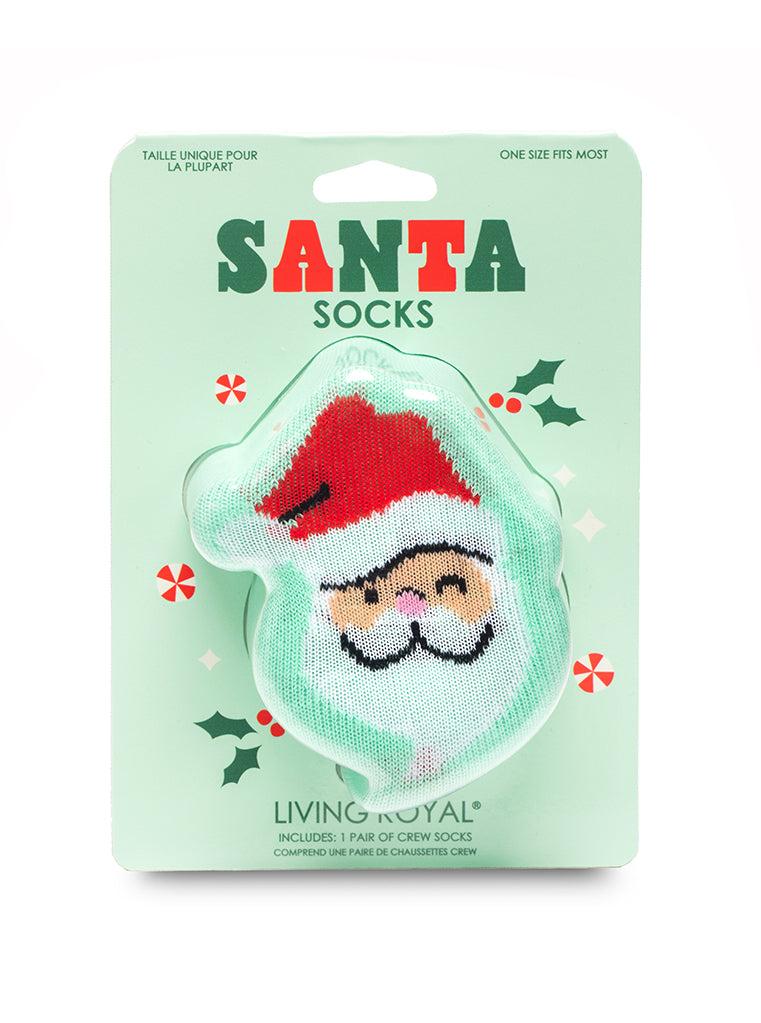 living royal Santa 3D Socks