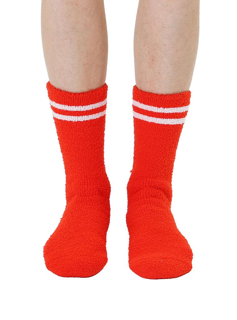 Living Royal Santa Baby Fuzzy Crew Socks
