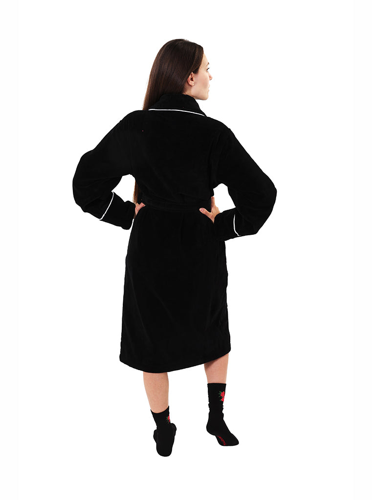 Living Royal Skull Cotton Robe