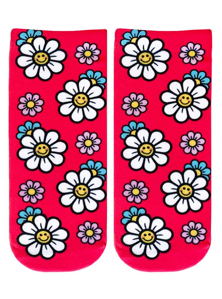 living royal Smiley Daisy Flowers Ankle Socks