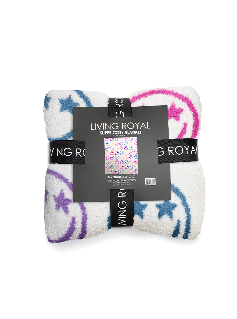 Living Royal Star Smile Blanket