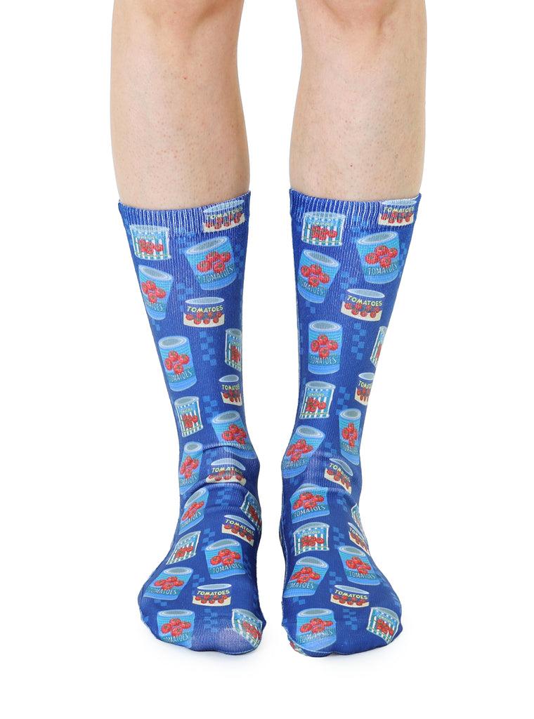 living royal Tomato Crew Socks