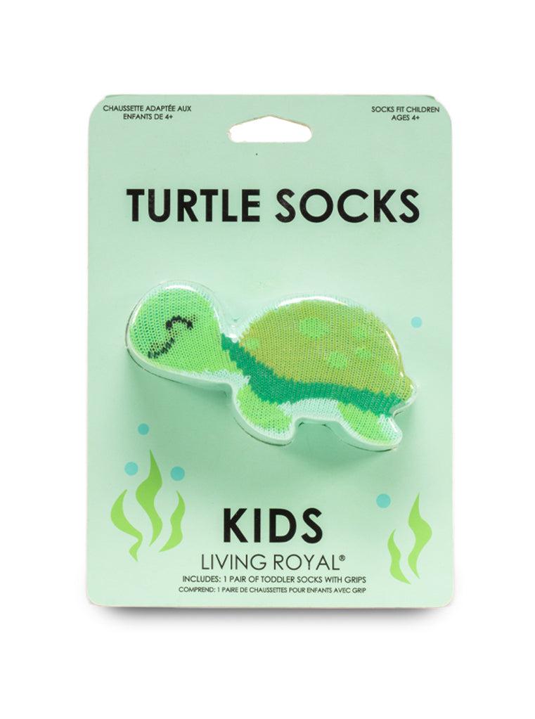 living royal Turtle 3D Kids Crew Sock