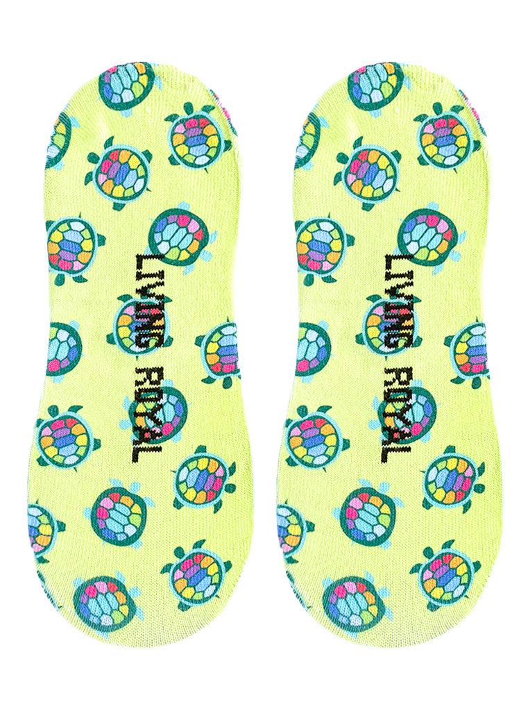 Living Royal Turtle Liner Socks
