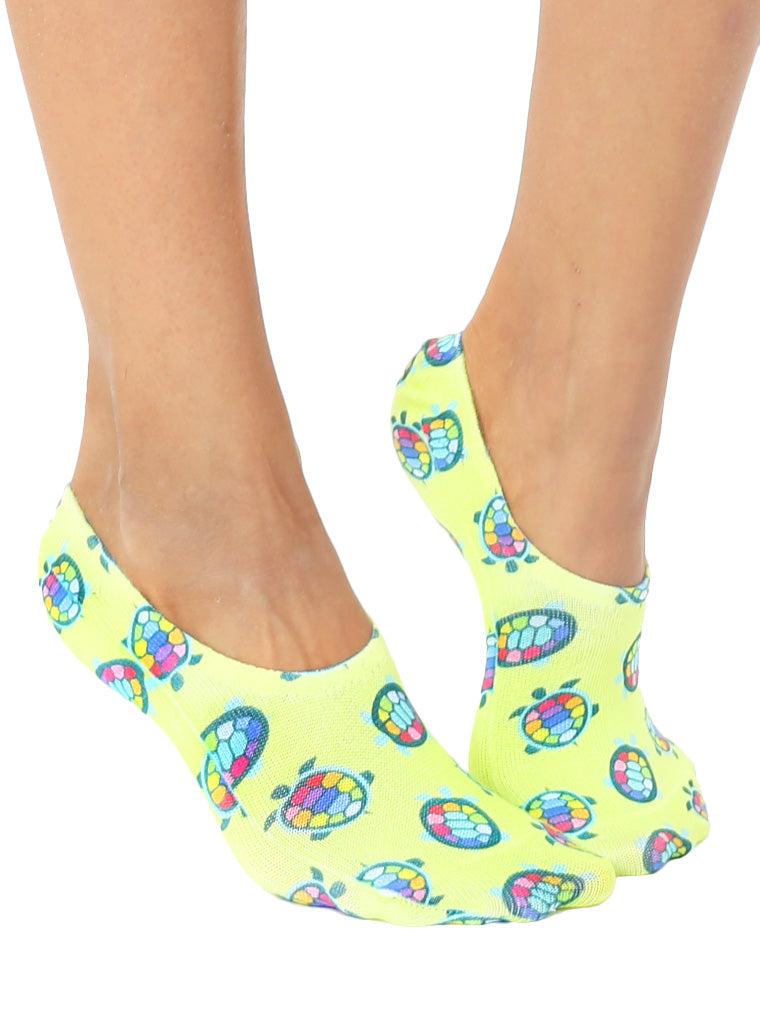 living royal Turtle Liner Socks