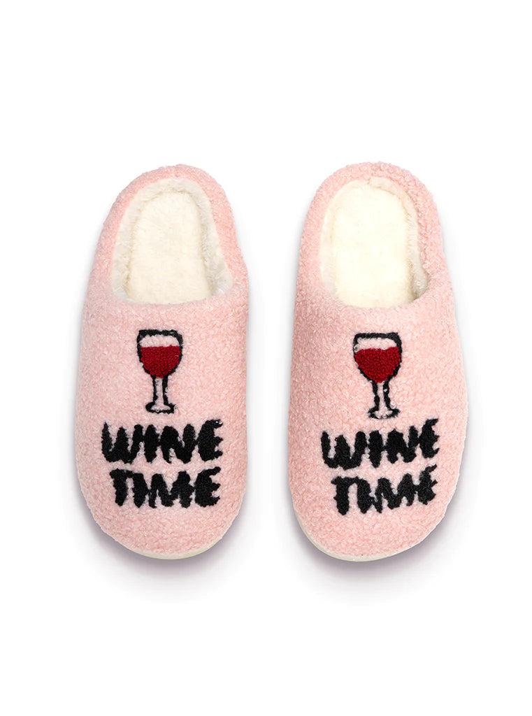 living royal Wine Time Slippers