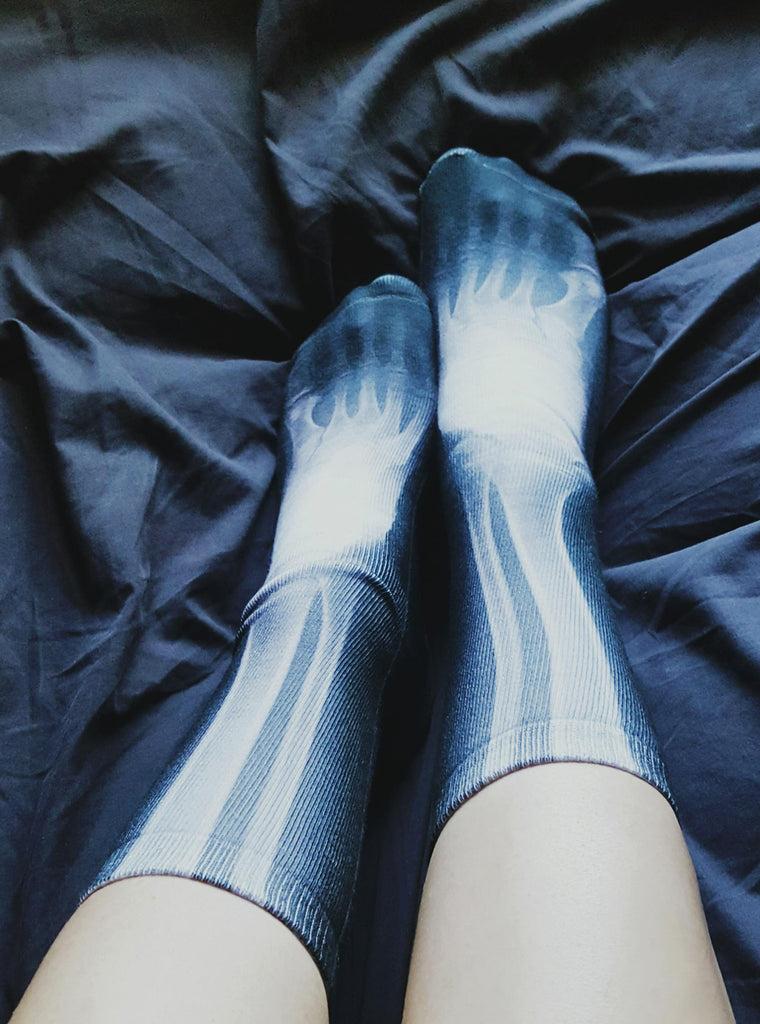 living royal X Ray Crew Socks