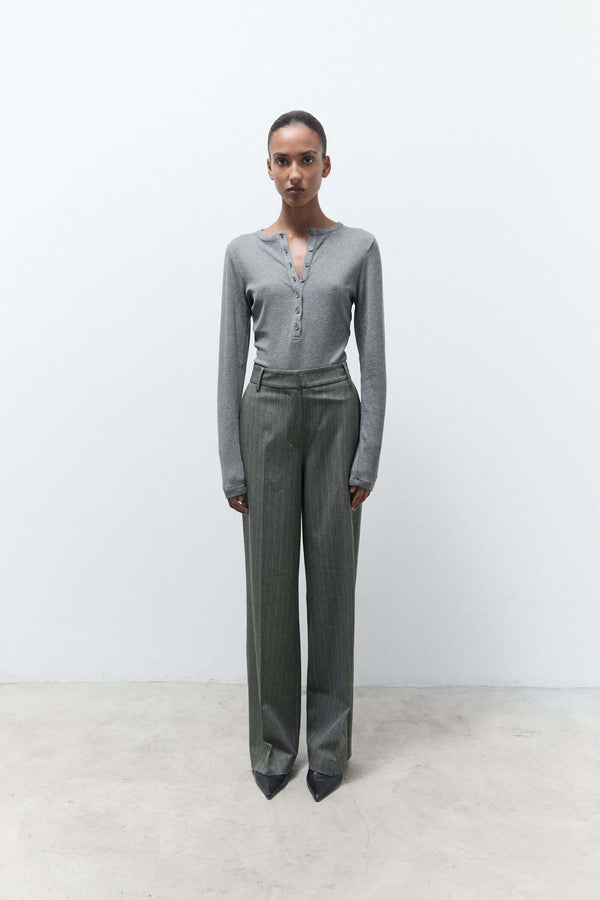 livthelabel ALESSANDRA T-SHIRT|Grey