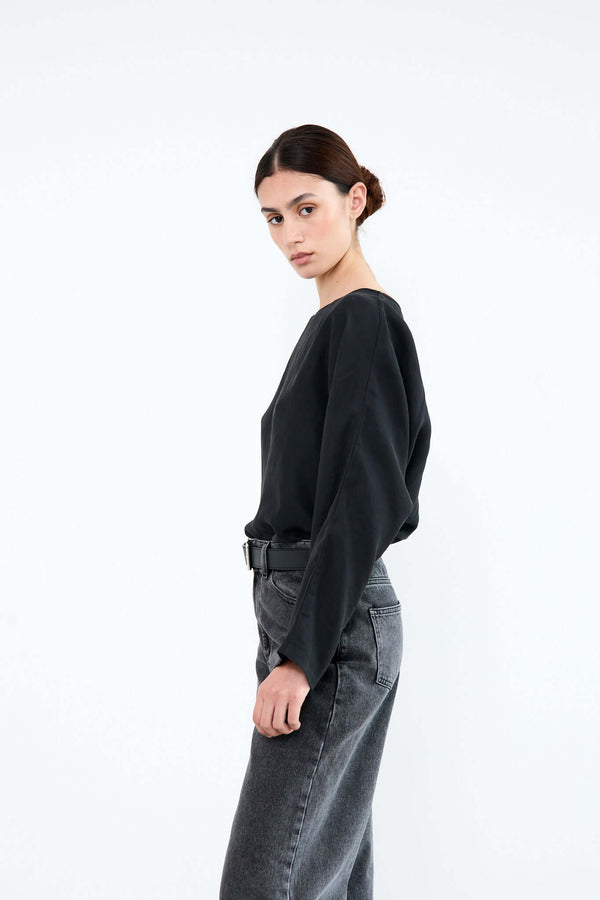 Livthelabel BARBARA BLOUSE|Black