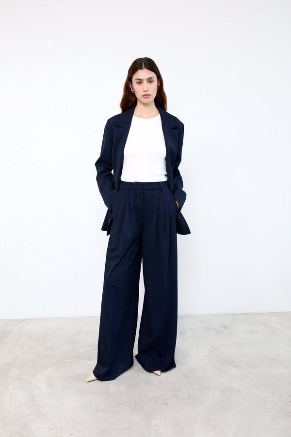 livthelabel CAMILLE PANTS | Navy