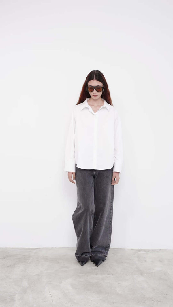 Livthelabel ELLE SHIRT | White