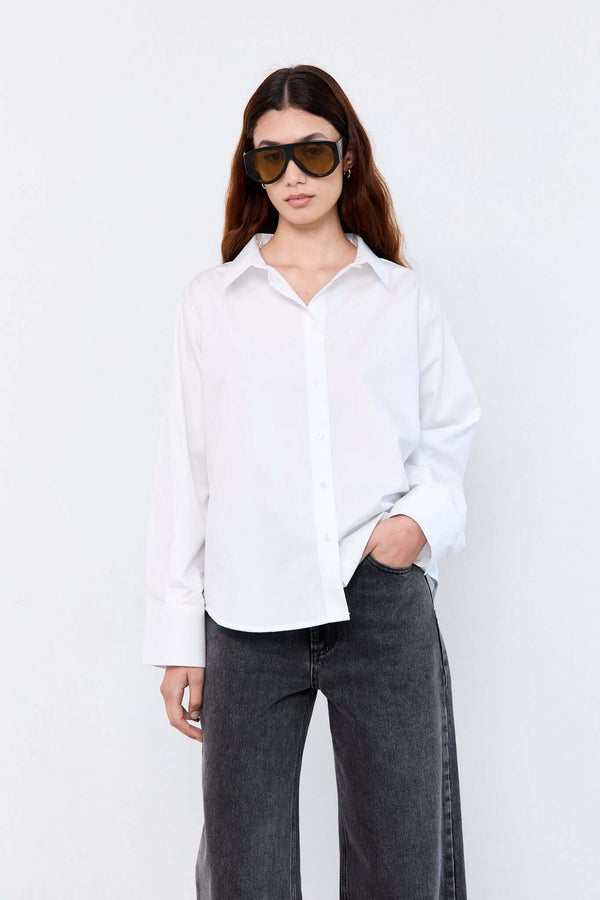 livthelabel ELLE SHIRT | White