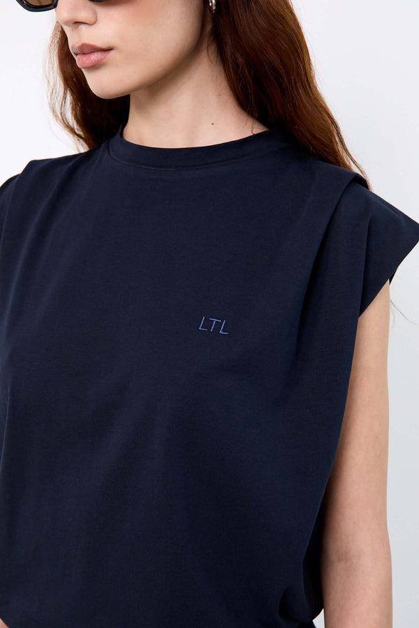 Livthelabel INDIA TOP | Navy