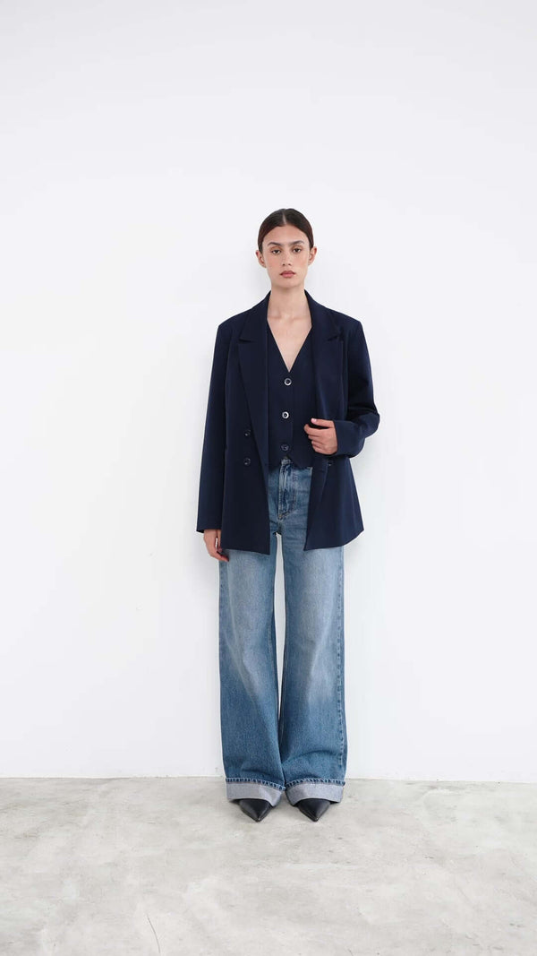 Livthelabel INDY BLAZER|Navy