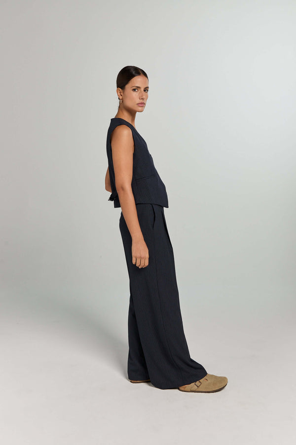 Livthelabel LOGAN PANTS | MARINE PINSTRIPE