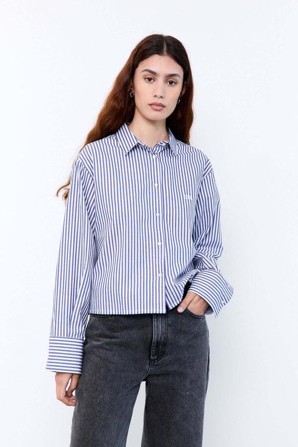 livthelabel PIPPA SHIRT | Blue Striped