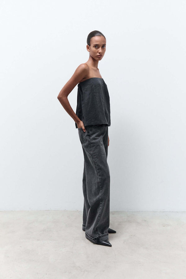 Livthelabel SALMA TOP|Black