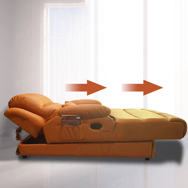 Lixra Adjustable Homely Power Recliner Sofa With Electrical Controls