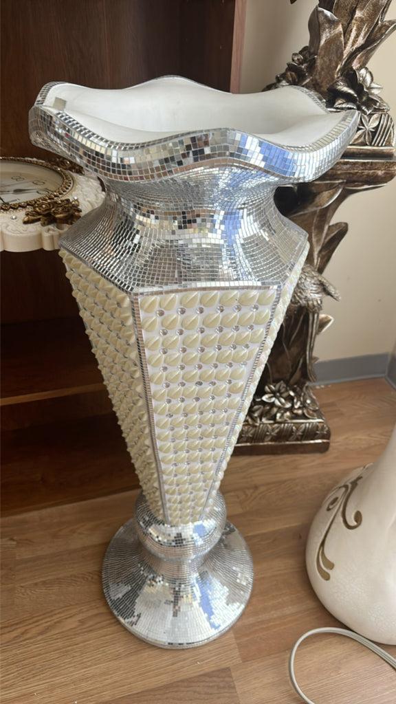 Lixra Ancient Greek Style Crafted Floor Flower Vase