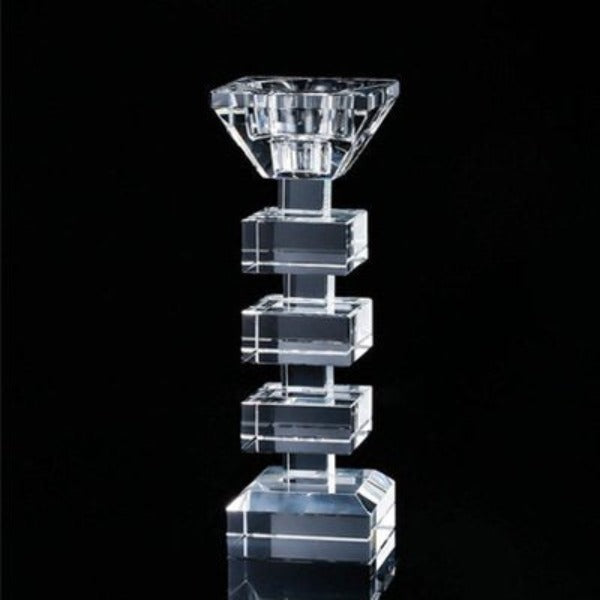 lixra Artistic Design Post-Modern Glass Candle Holder