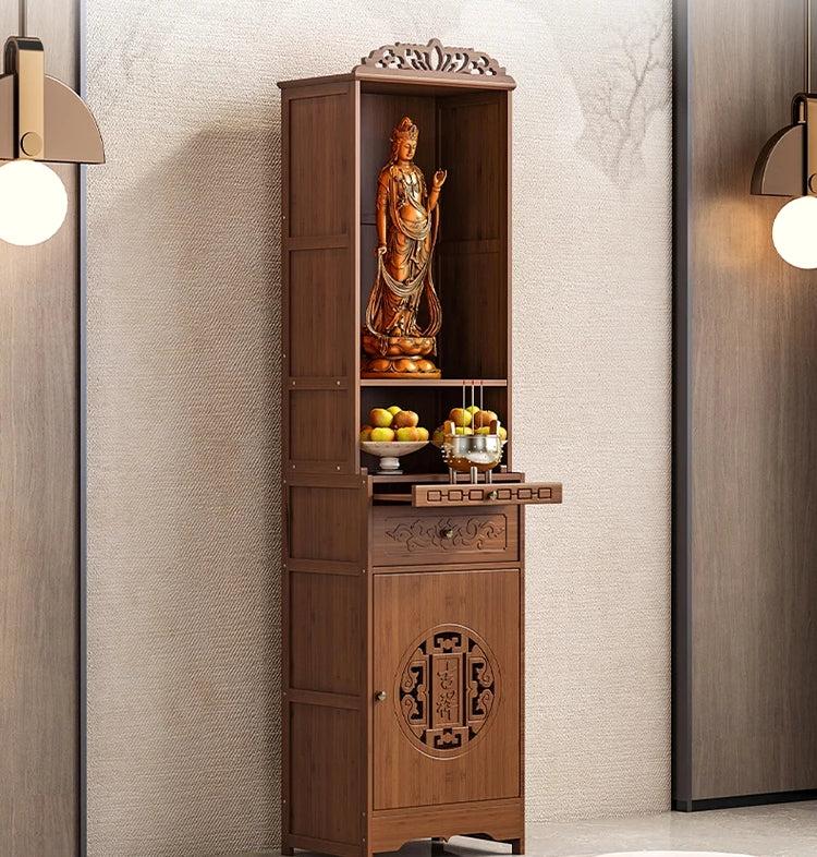 Lixra Beautiful Wooden Cultural Cabinet And Storage
