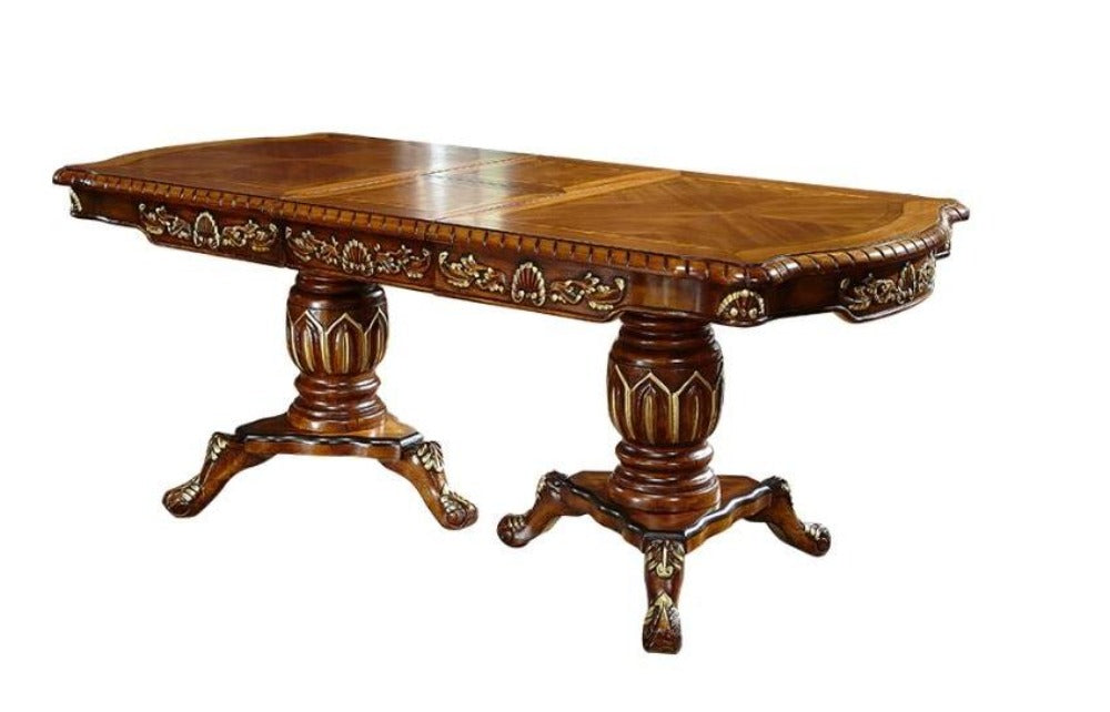 Lixra Brusten Rectangular European Wooden Dining Table