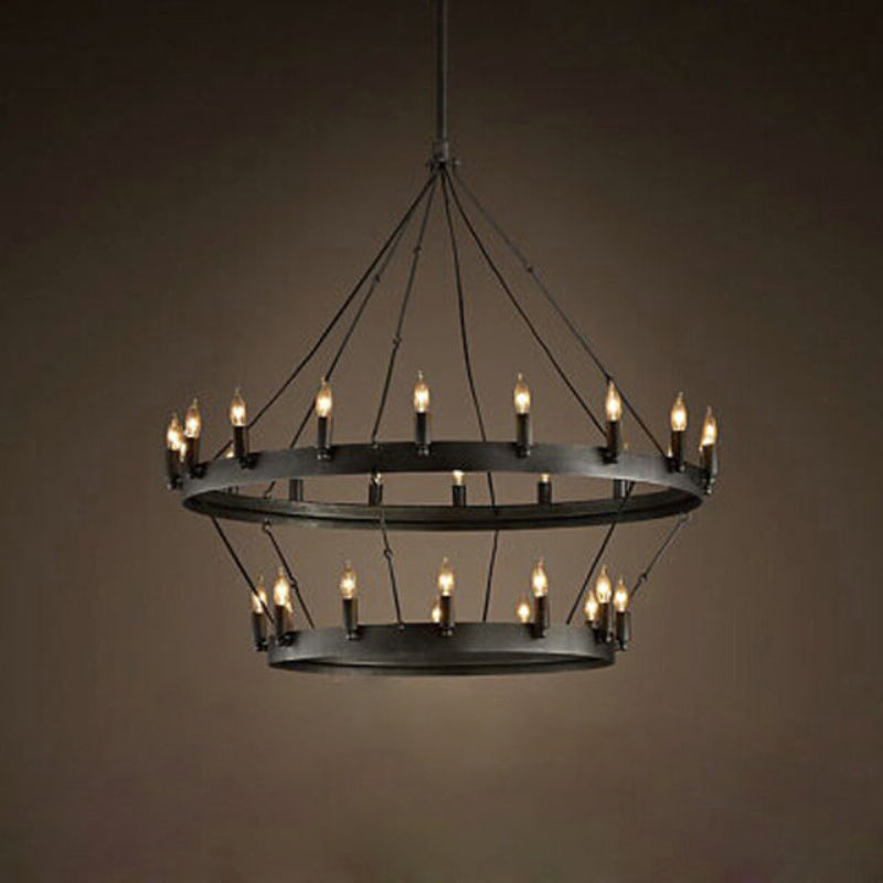 Lixra Classic Style Dazzling Metallic Pendant Light
