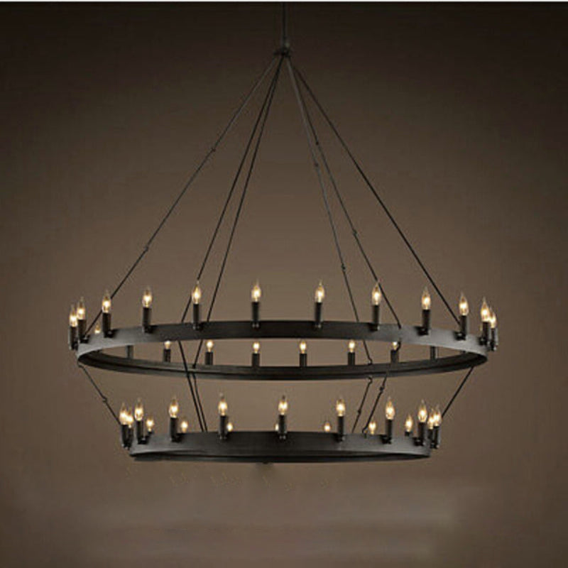 Lixra Classic Style Dazzling Metallic Pendant Light