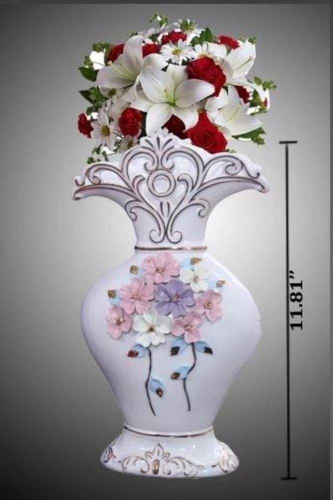 Lixra Classic Versatile Look Decorative Flower Vase