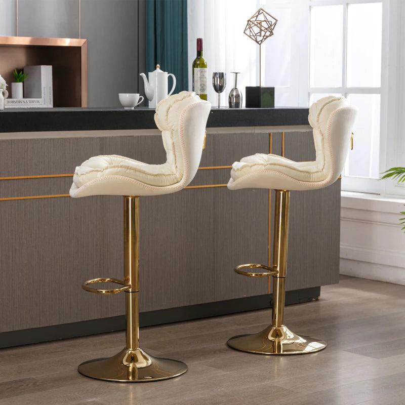 Lixra Contemporary Design Palatial Swivel High-Raised Stool