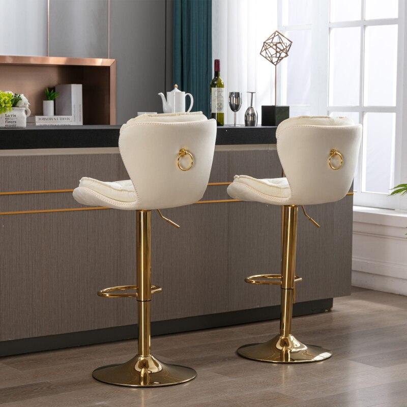 Lixra Contemporary Design Palatial Swivel High-Raised Stool