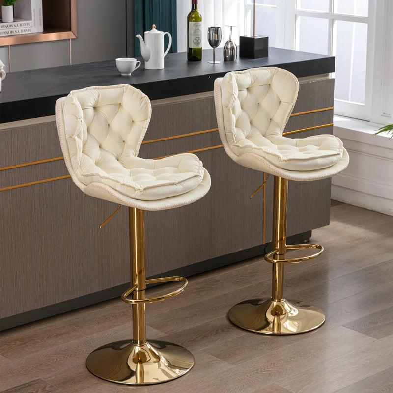 lixra Contemporary Design Palatial Swivel High-Raised Stool