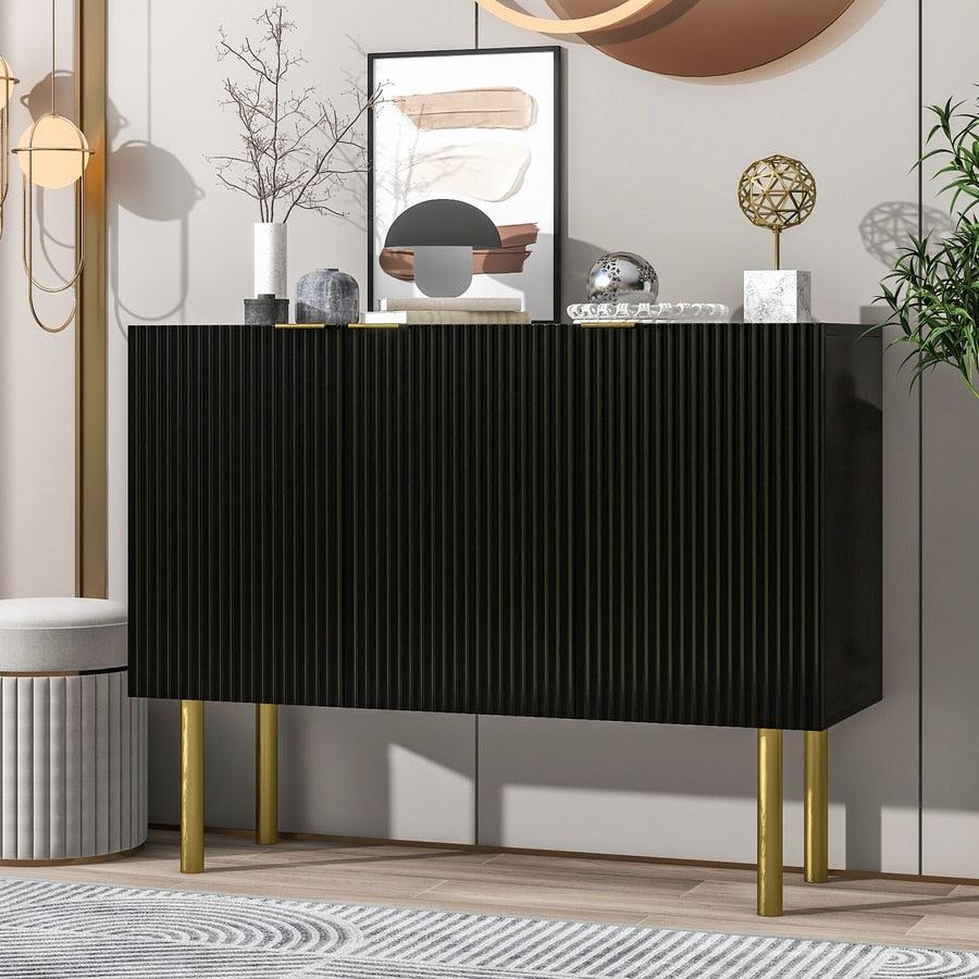 lixra Contemporary Design Trendy Wooden Buffet Table