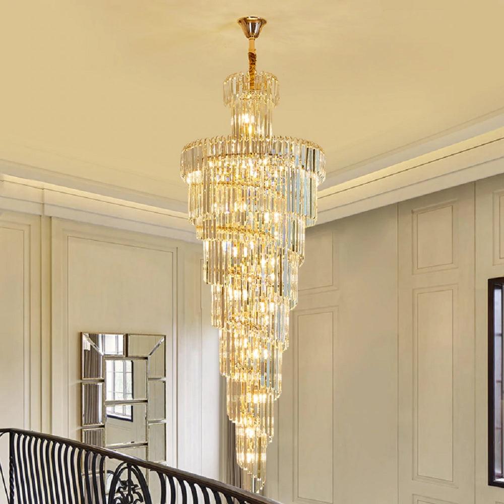 Lixra Contemporary Luxurious Splendid Crystal Chandelier