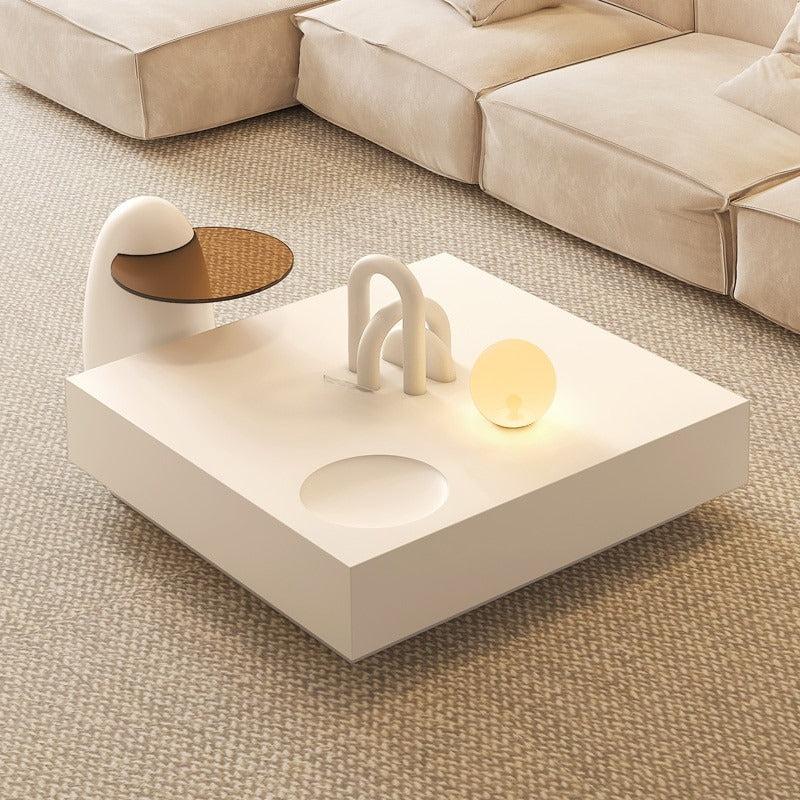 Lixra Contemporary Style Luxurious Wooden Coffee Table