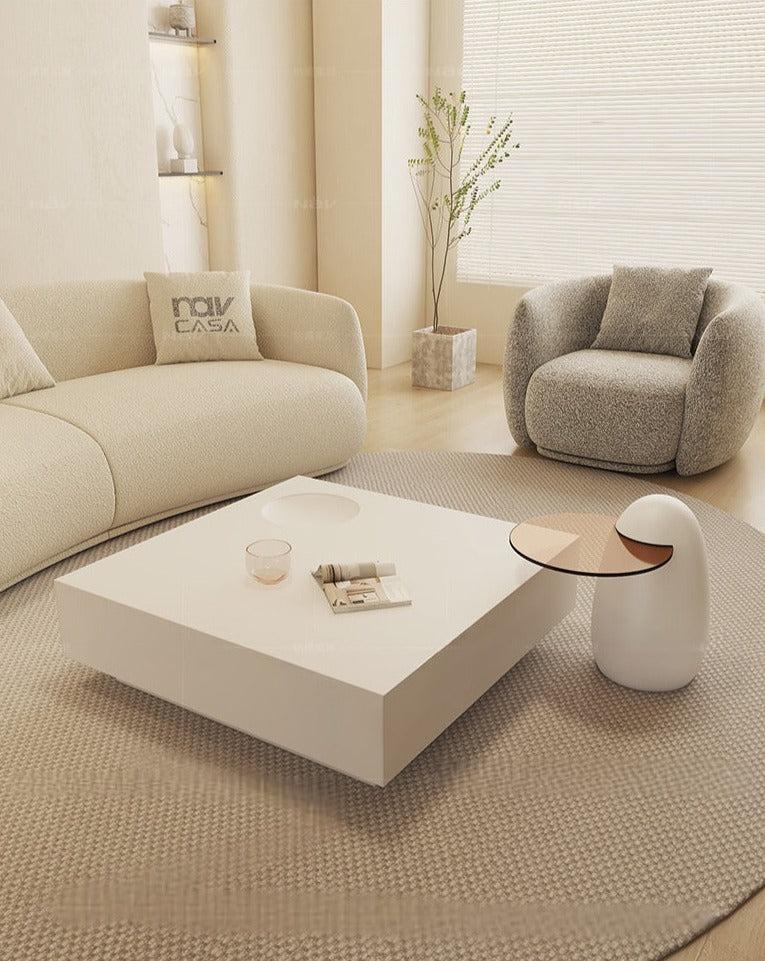 Lixra Contemporary Style Luxurious Wooden Coffee Table