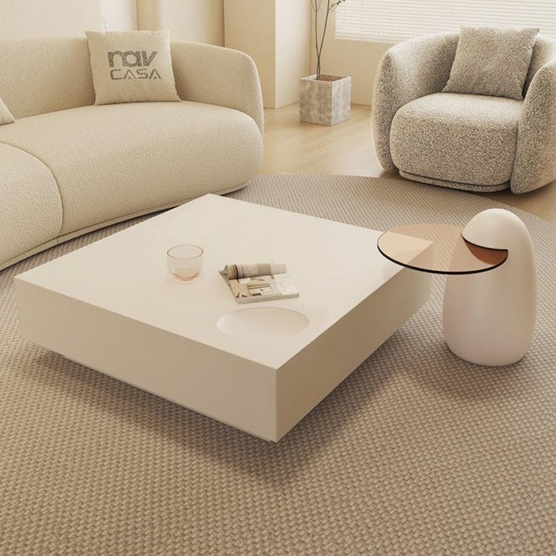 lixra Contemporary Style Luxurious Wooden Coffee Table