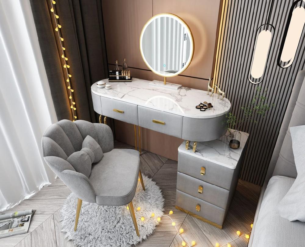 Lixra Contemporary Style Solid Wooden Dresser Cabinet