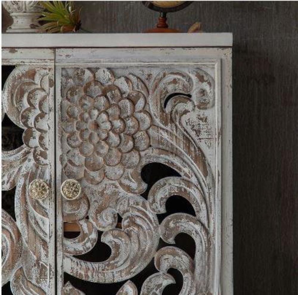 Lixra Decorative Wooden Finish European Accent Table