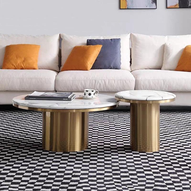 Lixra Elegant Looking Luxurious Marble Coffee Table