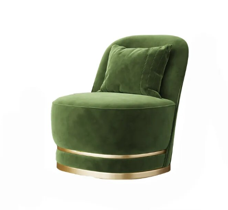 lixra Embroidered 360 Spinning Accent Chair Set of 2