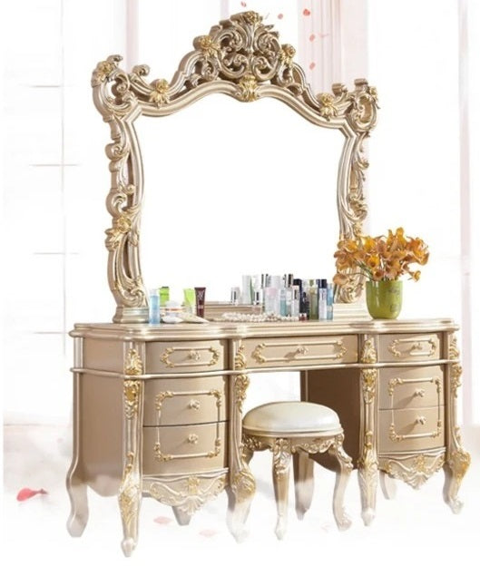 Lixra European Design Classy Luxurious Dresser Table