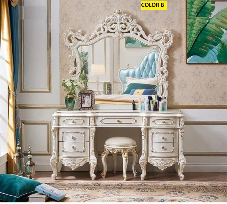 Lixra European Design Classy Luxurious Dresser Table