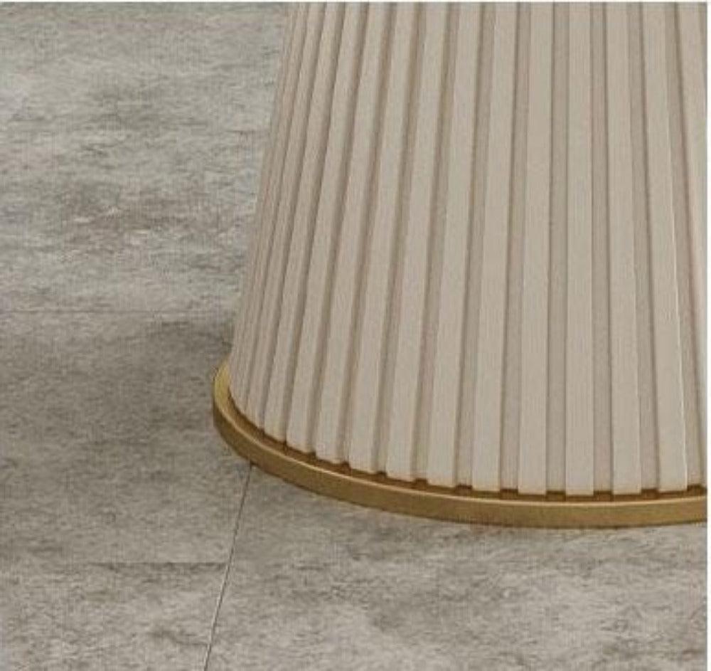 Lixra European Home Comfort Marble Dining Table Set