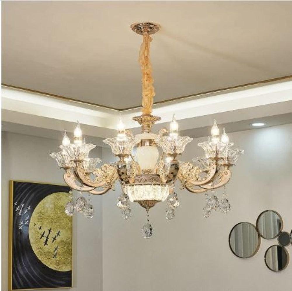 Lixra European Style Classic Dazzling Crystal Chandelier