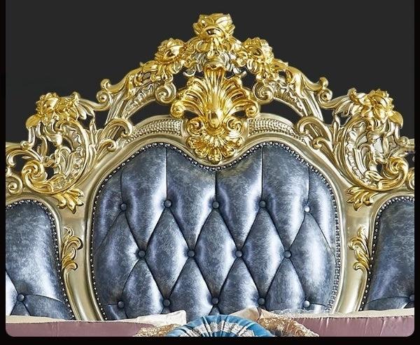 Lixra European Style Elevating Leather Upholstery Bed