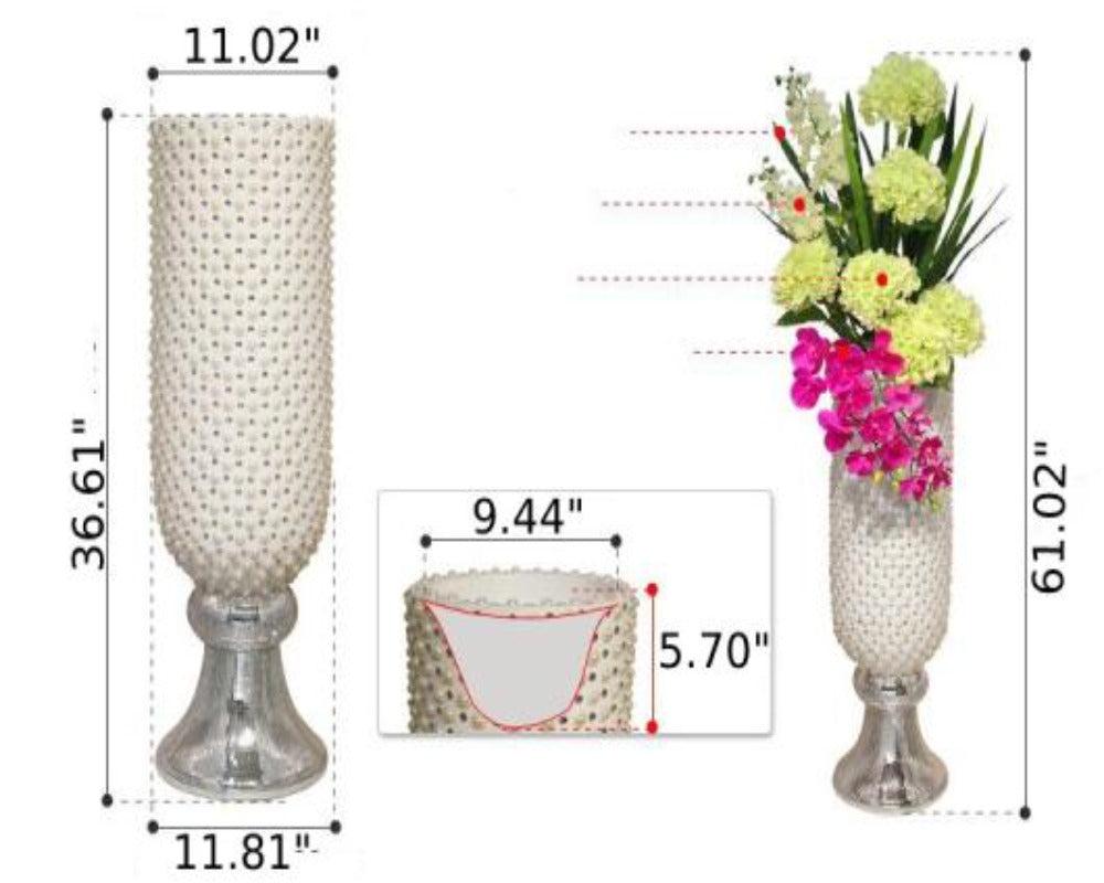 Lixra Exquisite Accent Decorative Floor Flower Vase