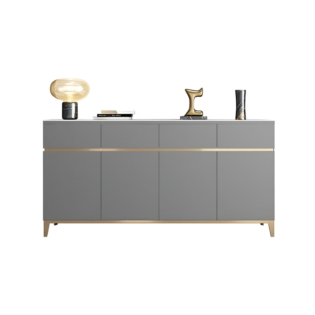 Lixra Exquisite Decorous Wooden Modern Buffet Table