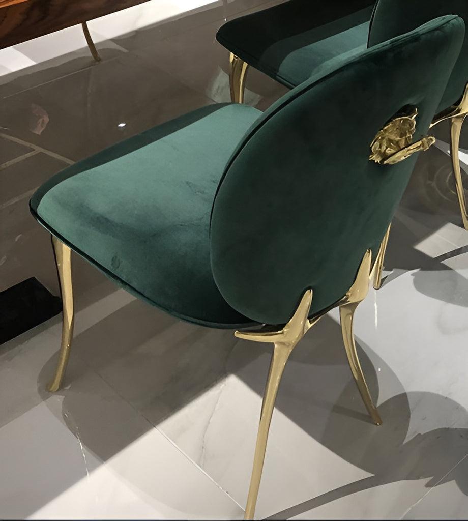 Lixra Fabric Upholstered Comfy Dining Chairs For Home